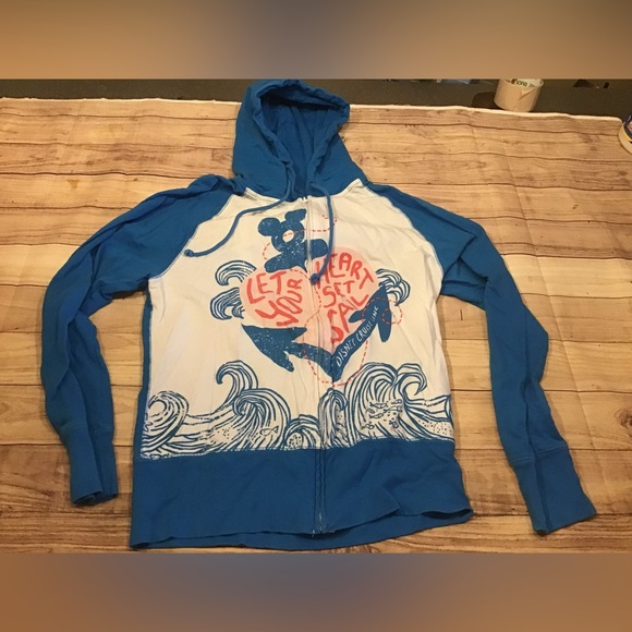 Disney Cruiseline jacket “let your heart set sail” size medium - Picture 1 of 6